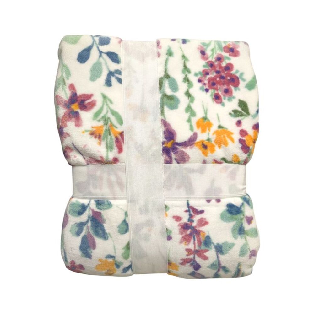 Alice Floral - Member's Mark Oversized & Luxuriously Soft Lounge Throw, 60" x 70 - Picture 2 of 2